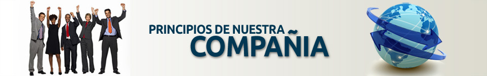 Principios de nuestra Compañia